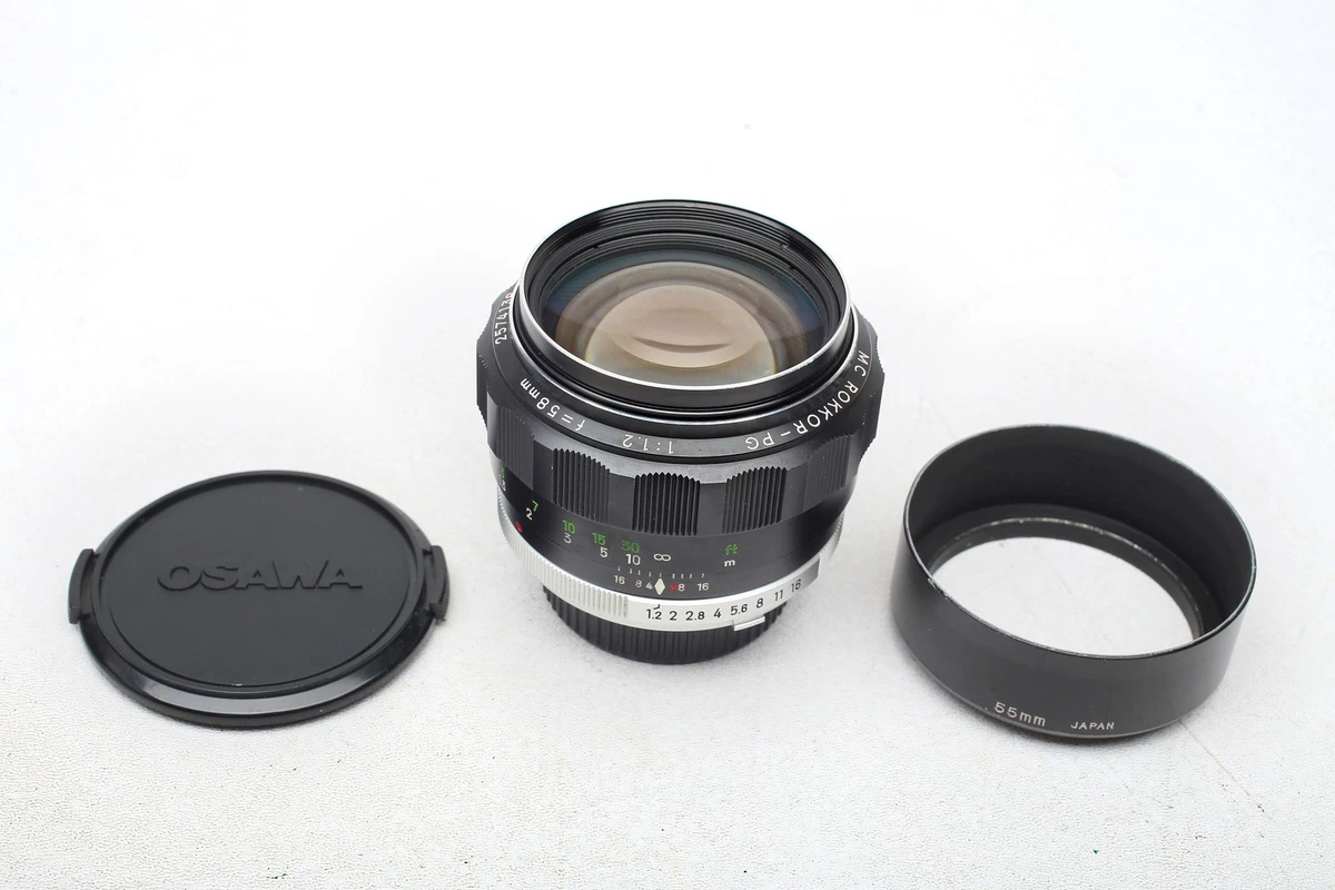 【完動品】希少品　MINOLTA ミノルタ MD 50mm F1.2 後期型 完動品】希少品 MINOLTA ミノルタ MD 50mm F1.2 後期型 完動品】希少品