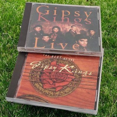 Gipsy Kings CD Lot of 2 - Live & The Best of Gipsy Kings Flamenco Rumba Pop