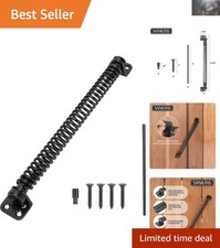 Adjustable Self Closing Gate Spring 11-1/2" - Easy Install, Heavy Duty Security