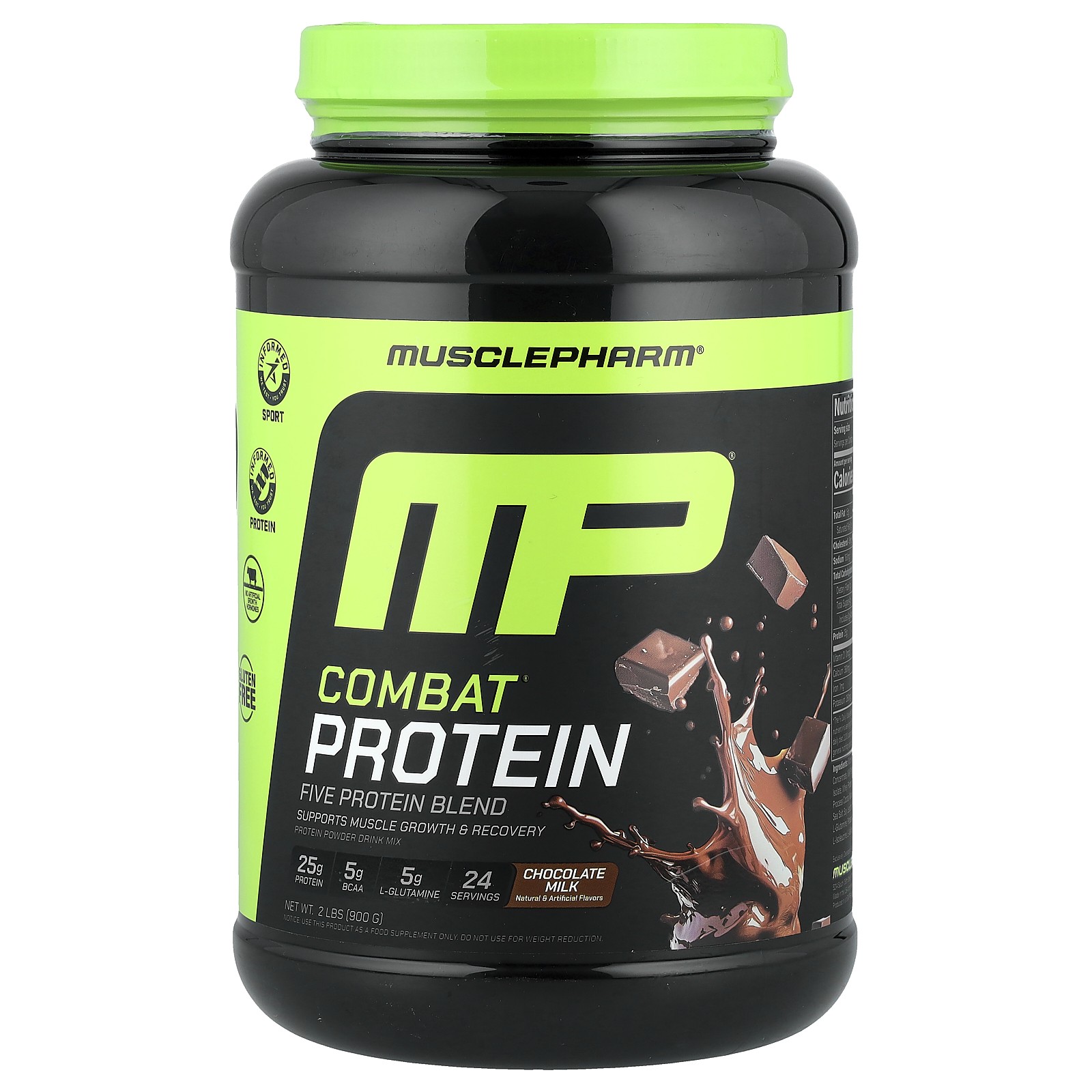 Протеи порошок Combat шоколадное молоко 2 фунта 900 г 8090₽