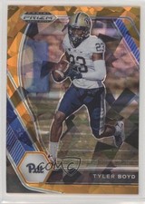2021 Panini Prizm Draft Picks Orange Ice Prizm Tyler Boyd #38 11lu