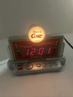 Vintage Coca Cola Digital Alarm Clock Night Light Have A Coke 1990s Works Tested