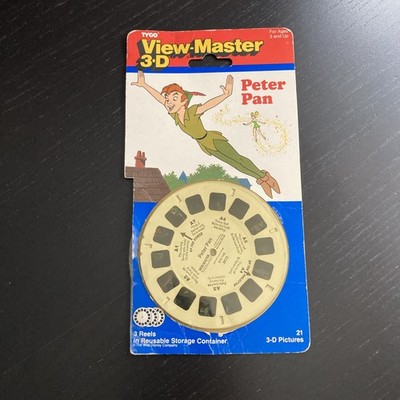 Vintage Walt Disney View-Master 3-D Reel Set PETER PAN