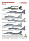 Techmod 72159 MiG-29A/G/UB Fulcrum Polish AF 1/72 scale decals