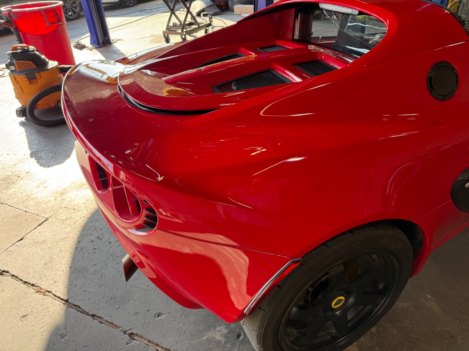 2005 Lotus Elise s2 englid lid rear deck lid