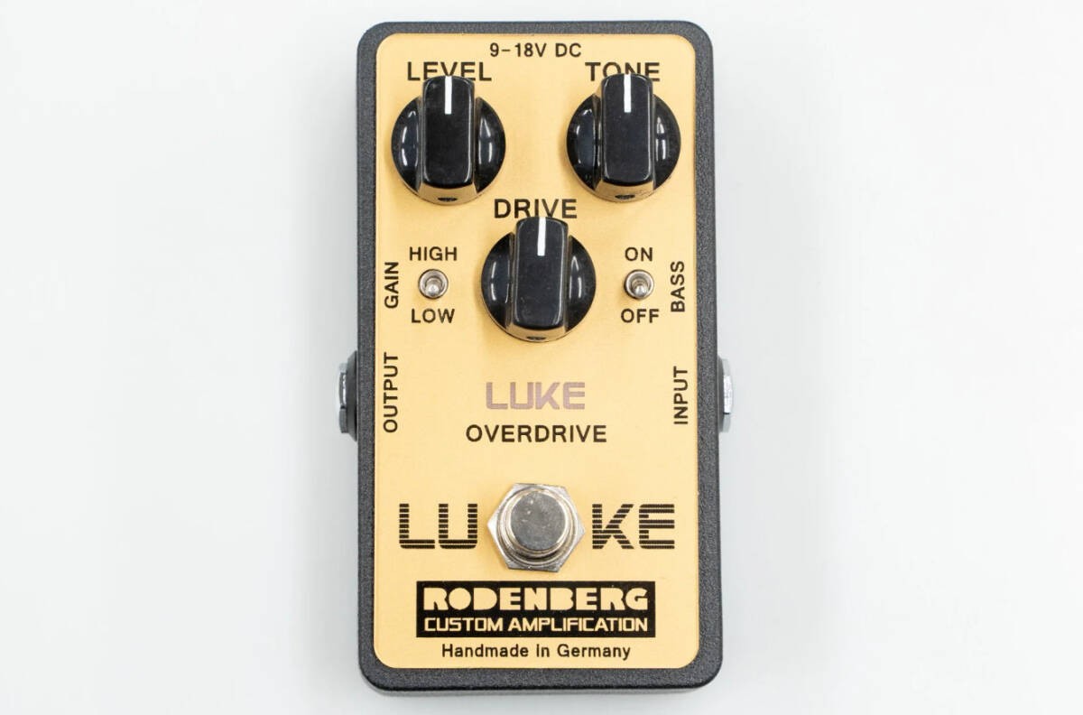 新品 RODENBERG LUKE OD Lukather Signature LUKE OD – Overdrive Custom Shop Steve Lukather Signature