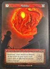 HELLSTAR SORCERY CONTESTED REALM GOTHIC UNIQUE MONSTER SP!