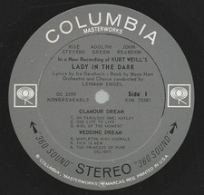 Various - Kurt Weill's "Lady In The Dark" (LP)