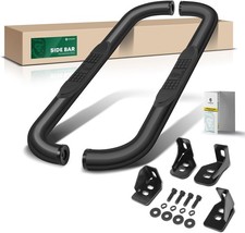 YHTAUTO 3 Inch Running Boards Side Step Bars Fit for 1999-2018 Chevy Silverado 