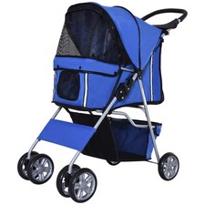 PawHut Passeggino per Cani Pieghevole Carrello per Animali Domestici