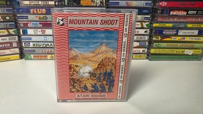 Mountain Shoot Atari 400/800 8-Bit Prism Leisure 299 Series ME021 Kassette RAR