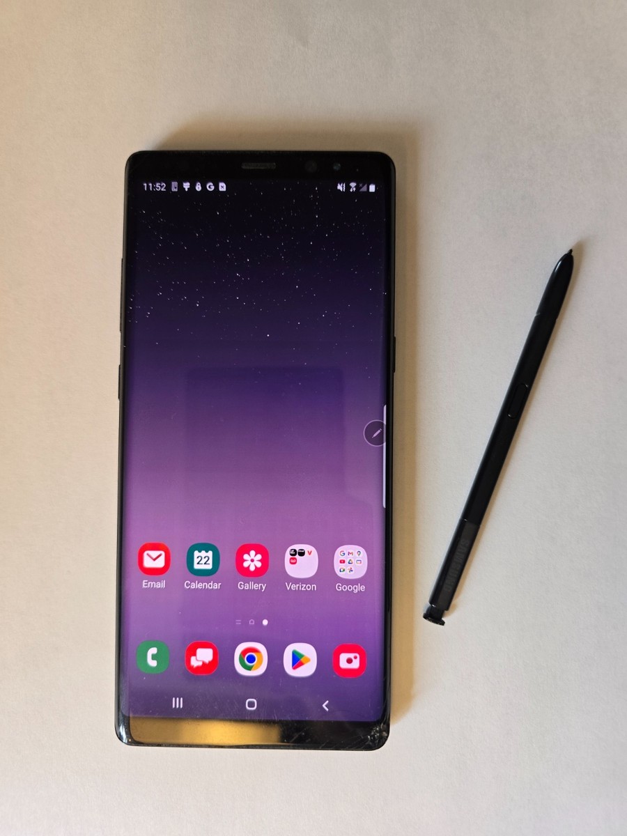 Samsung Galaxy Note8 - 64 GB - Midnight Black (Verizon) for sale 
