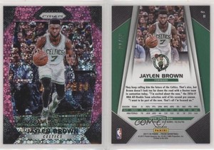 2017-18 Panini Prizm Fast Break Pink Prizm /50 Jaylen Brown #11