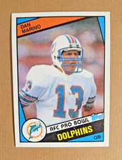 Crisp and centered 1984 Topps Dan Marino #123 (RC).  He's better than Elway :)