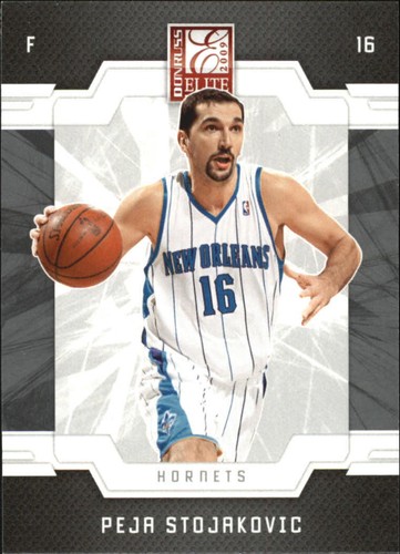Peja Stojakovic #74 2009 Donruss Elite card