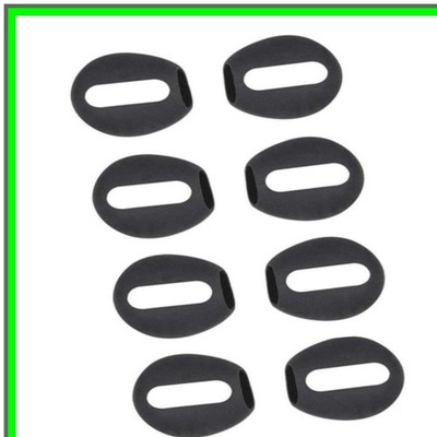 Ultra Slim Anti-Slip Earbud Covers for AirPods - Black Set