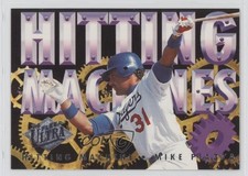 1994 Fleer Ultra Hitting Machines Mike Piazza #9 HOF 14s2