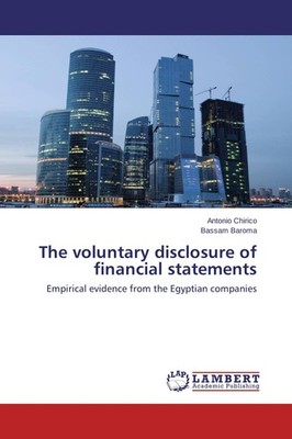 The voluntary disclosure of financial statements Antonio Chirico