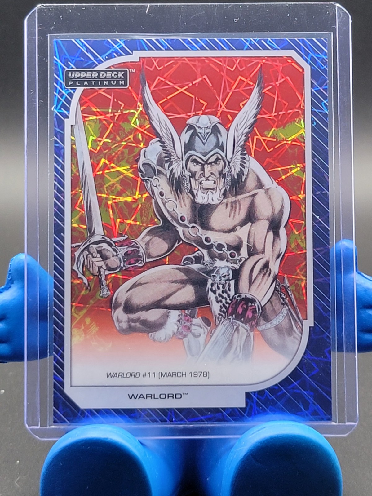 2026 Upper Deck Platinum DC #126 Warlord Blue Beam