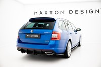 Maxton Design Diffusor Flaps Passend FüR Skoda Octavia RS Mk3 / Mk3 FL Hatchback
