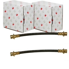 2X NK BREMSSCHLÄUCHE HINTEN PASSEND FÜR HONDA CIVIC LINKS+RECHTS
