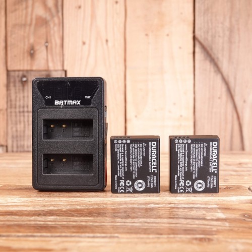 Caricabatterie Batmax DMW-BLG10 Doppio USB LCD – Per Panasonic Lumix, Con 4 LED Di Stato, 5V 2A - 4