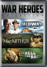 Midway / MacArthur / To Hell and Back DVD Dan O 39;Herlihy NEW