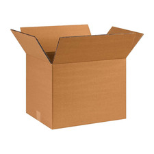 Shipping Double Wall 16"L X 12"W X 12"H, 15-Pack Corrugated Cardboard Box for
