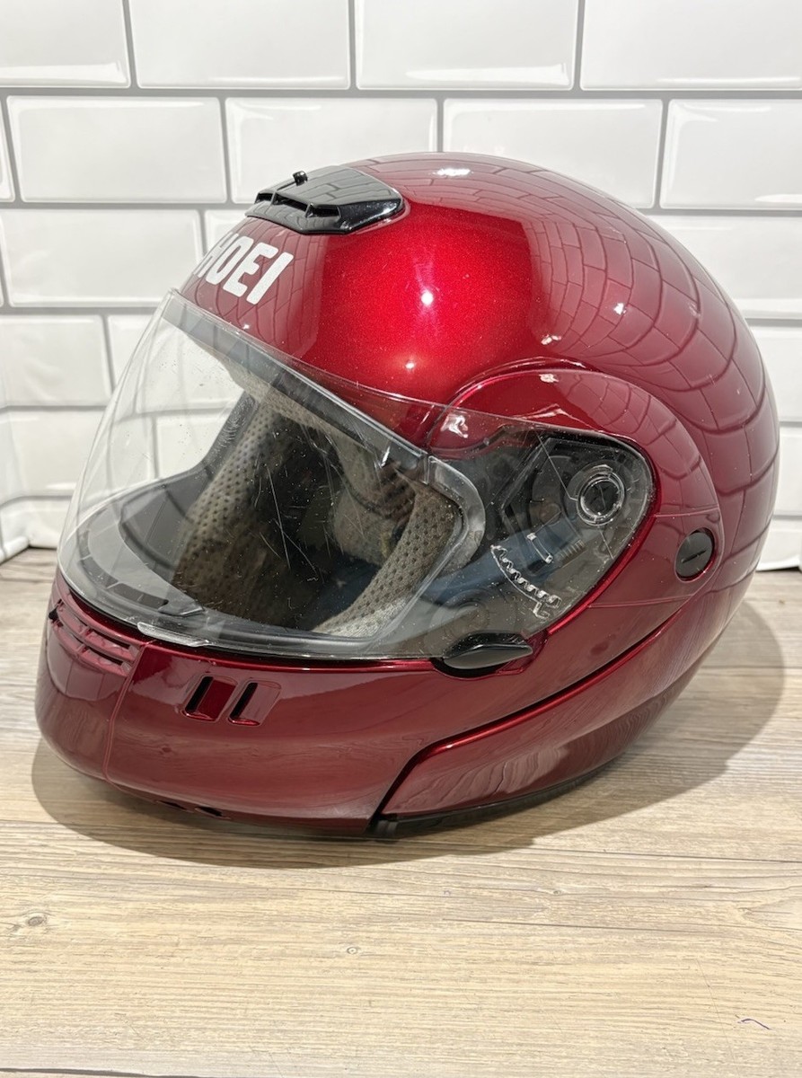 Shoei Syncrotec W-3 DOT Motorcycle Helmet Size M | eBay