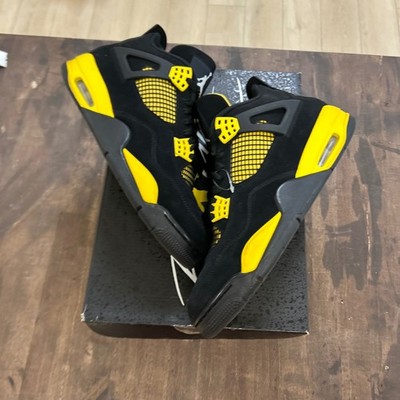Jordan 4 Retro Thunder (2023) (Pre-Owned) - DH6927-017-11-PO-4 - (Mod... Size 11