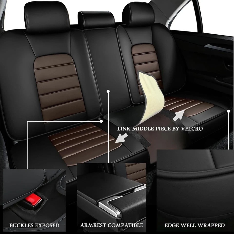 Fundas de asiento para Lexus RX 350h 2023-2025 cuero napa funda de asiento de coche compatible... Foto 4 de 4