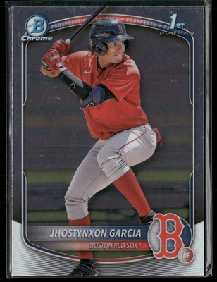 #ad #ad 2025 Bowman Chrome Prospect Jhostynxon Garcia #BCP 43 quot;The Passwordquot; $1.89