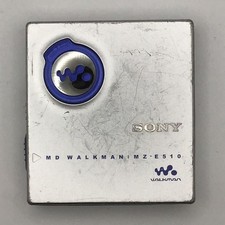 SONY MZ-E510 MD WALKMAN PORTABLE MINIDISC PLAYER MDLP G PROTECTION Silver