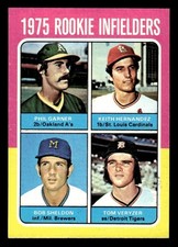 1975 Topps Mini Baseball #623 Rookie Infielders Keith Hernandez NM/MT *e2