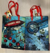 Trader Joe's ECO Reusable Shopping Grocery Gift Tote Bag NWT Ohio