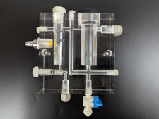 Hach 9198400 Chlorine Flow Cell Assembly w/ Turck NI8-M18-AP6X-H1141 Flow Sensor