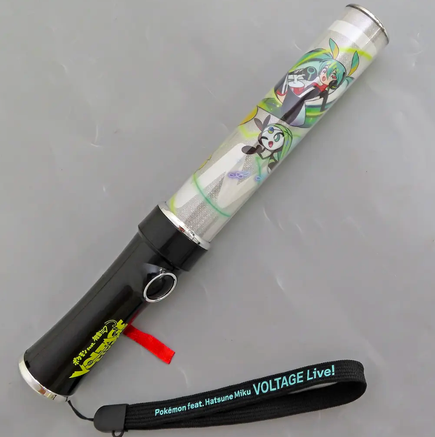 Pokemon Hatsune Miku Project VOLTAGE Live Penlight Light Stick