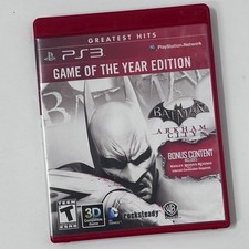 Batman Arkham City Game of the Year Edition PS3 Greatest Hits Sony PlayStation 3