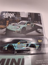Mini GT Porsche 911 GT3R HubAuto Racing 2023 FIA GT World Cup Macau GP #804 1/64