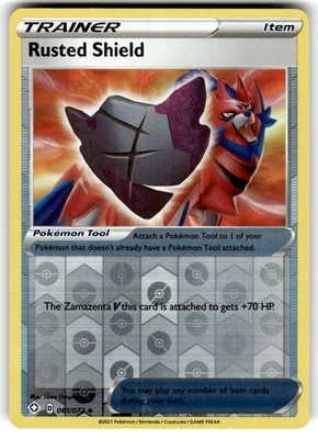 Rusted Shield 061/072 Shining Fates Uncommon Reverse Holo Pokemon TCG LP