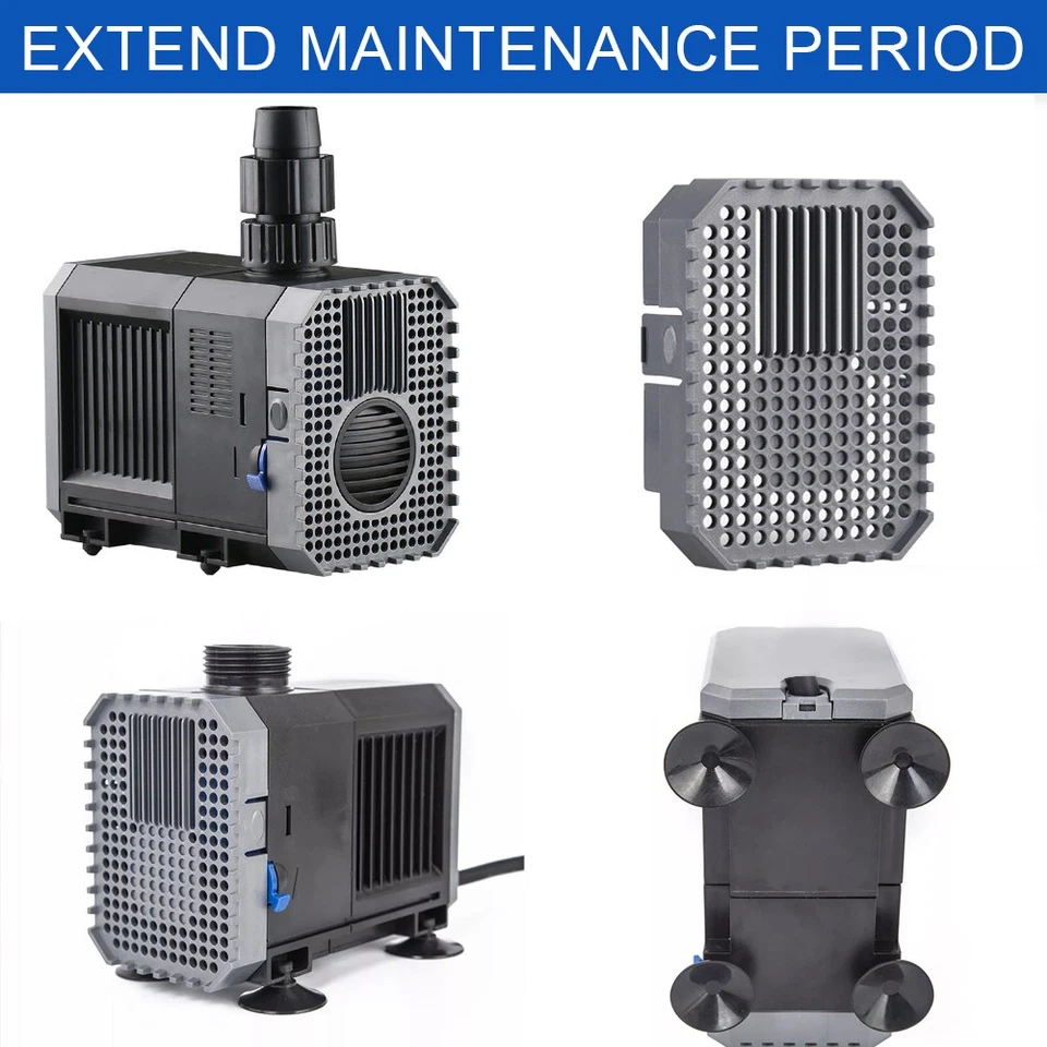 Submersible Aqua Aquarium Fountain Pond Marine Water Pump Fish Tank - image 3 of 4