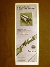 Fucile Beretta Mod. A 300 Lire 84.000 Pubblicità vintage anni '70
