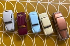 5 VARIOUS DINKY & CORGI VINTAGE DIECAST VEHICLES - ROLLS ROYCE SILVER WRAITH
