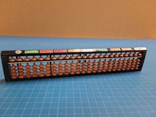 Vintage Japanese Soroban Abacus Calculator Math Tool Japan Counting Beads