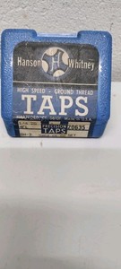 4 Pcs - Hanson Whitney 1/4-28 4FL GH3 HS Ground Thread Taps - Made In  USA