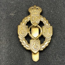 Royal Electrical and Mechanical Engineers - Original British Army Cap Badge