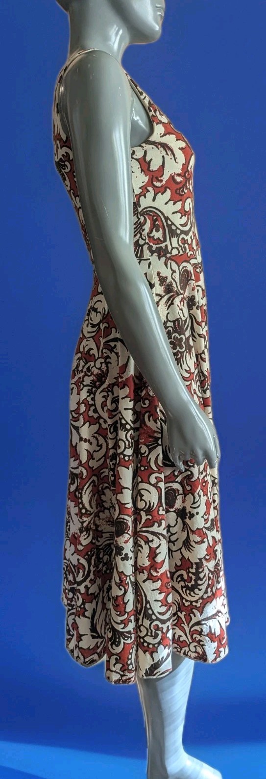 Peruvian Connection White Rust Brown Baroque/Flor… - image 7