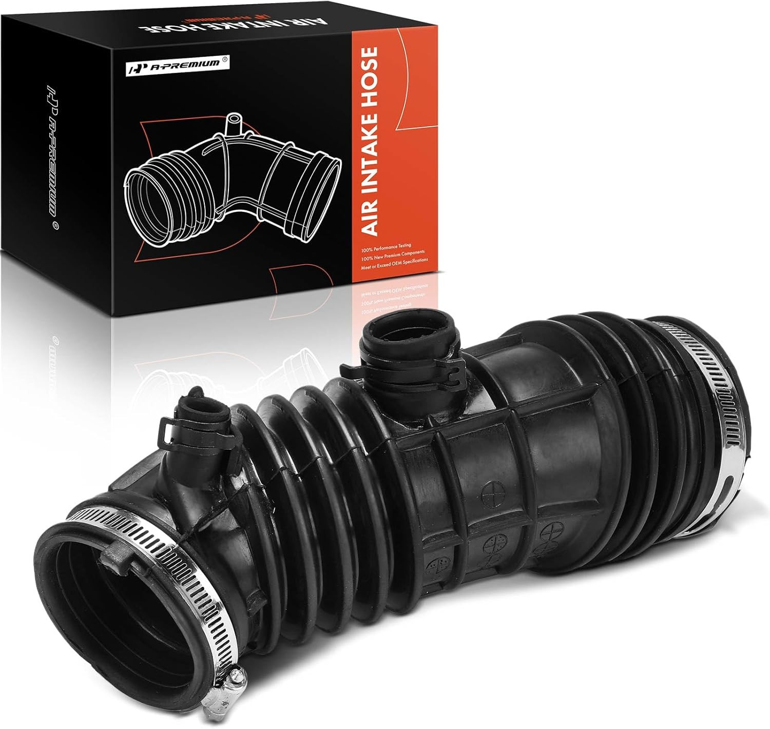 Air Intake Hose with Clamp 2013-2017 Honda Accord 2.4L L4 Air Cleaner to Engine