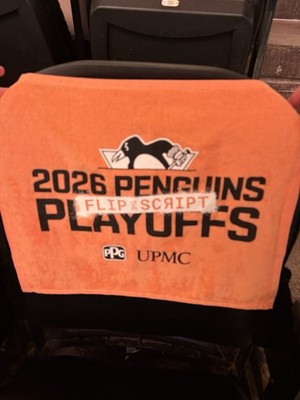 Pittsburgh Penguins 2026 Playoffs Flip The Script Rally Towel