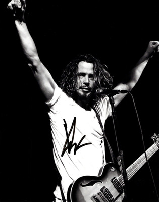CHRIS CORNELL  Signed Autographed Photo+COA Soundgarden Audioslave